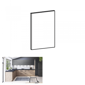 Dvířka na myčku, 44, 6x57 dub artisan, LANGEN