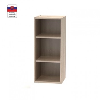 Horní otevřená skříňka, dub sonoma, NOVA PLUS NOPL-001-OH