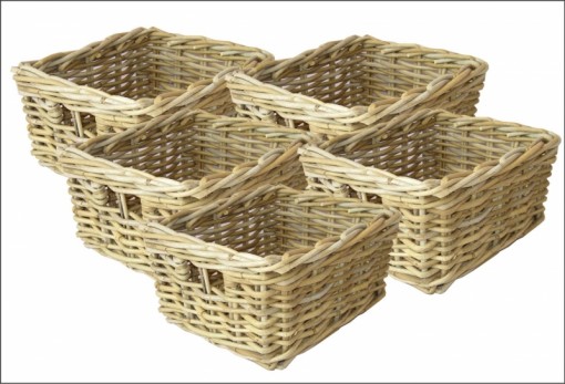 Ratanový košík - Kooboo - set 5 kusů