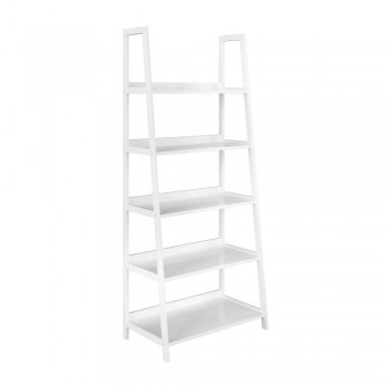 Víceúčelový regál, bílá, REON TYP 3