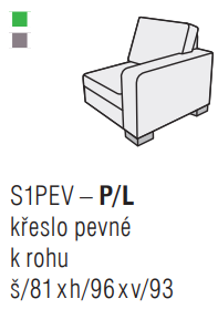 S1PEV - P nebo L